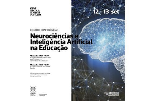 Ciclo de Conferências: Neurociências e Inteligência Artificial na Educação | 12 e 13 setembro 2025