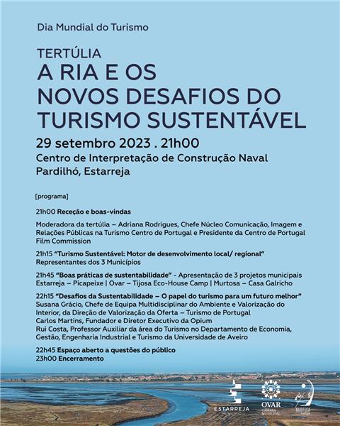 “A Ria e os novos desafios do Turismo Sustentável'