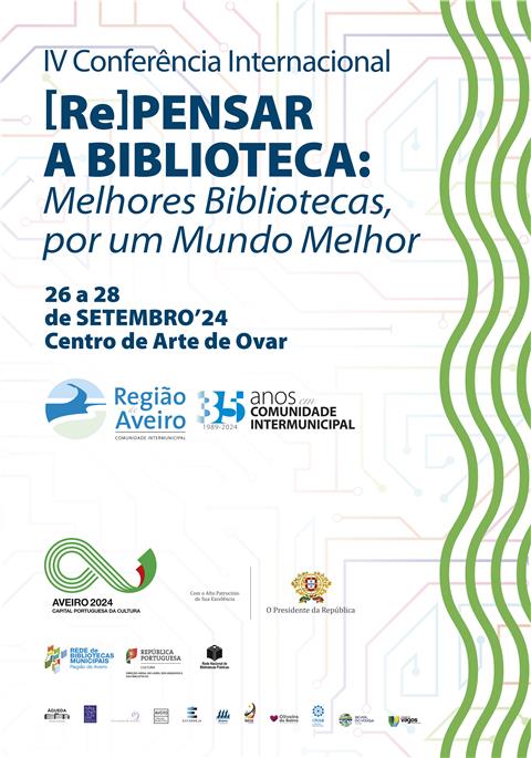Município de Ovar recebe a Conferência Internacional [Re]Pensar a Biblioteca