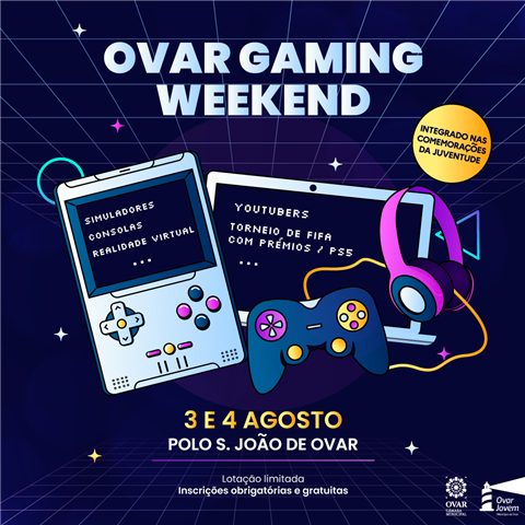 Câmara Municipal de Ovar vai promover iniciativa educativa para fãs de videojogos