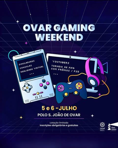 Ovar Gaming Weekend está de volta com jogos, desafios e diversão responsável