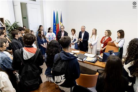 Dia Aberto com o Presidente: Alunos do 9.º ano levam propostas à Câmara Municipal e influenciam políticas locais