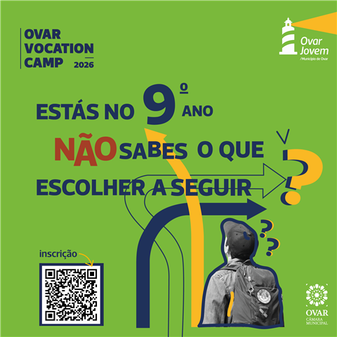 Câmara Municipal de Ovar volta a apoiar jovens do 9.º ano na escolha do seu percurso educativo
