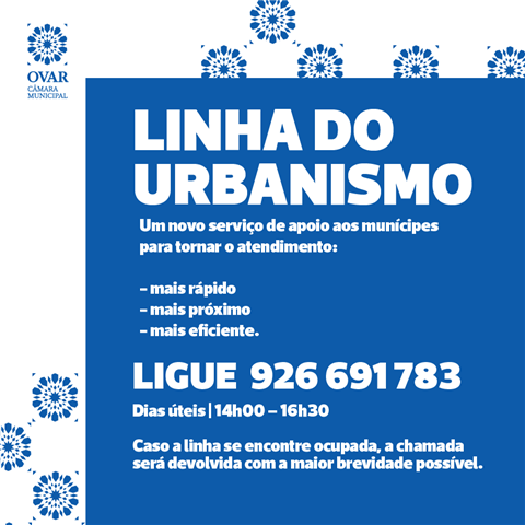 Município de Ovar cria Linha do Urbanismo