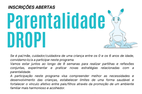 DROPI – Programa de Parentalidade e Vinculação regressa a Ovar para apoiar famílias