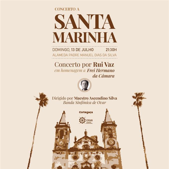 CONCERTO DA BANDA SINFÓNICA DE OVAR HOMENAGEIA FREI HERMANO DA CÂMARA