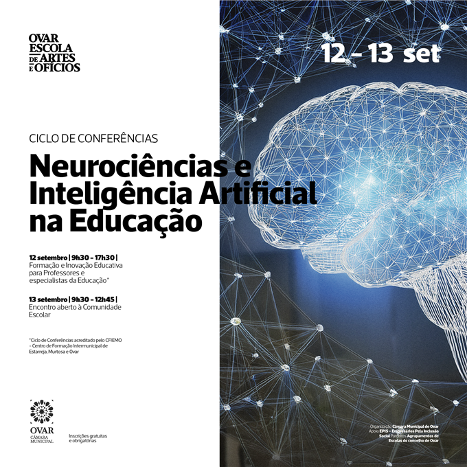 MUNICÍPIO DE OVAR DESAFIA COMUNIDADE ESCOLAR A REFLETIR SOBRE O PAPEL DA INTELIGÊNCIA ARTIFICIAL NA EDUCAÇÃO