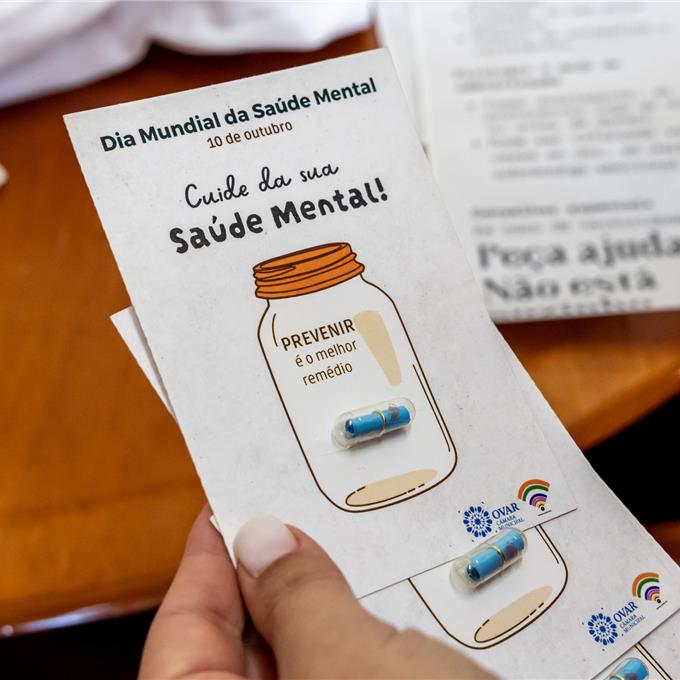 Para assinalar o Dia Mundial da Saúde Mental