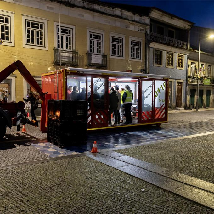 Município de Ovar instala Posto de Comando Municipal na Praça da República